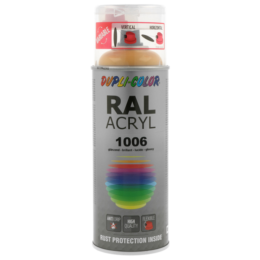 Dupli Color RAL-Acryl-Spray glz 400 ml 552687 RAL 1006 maisgelb